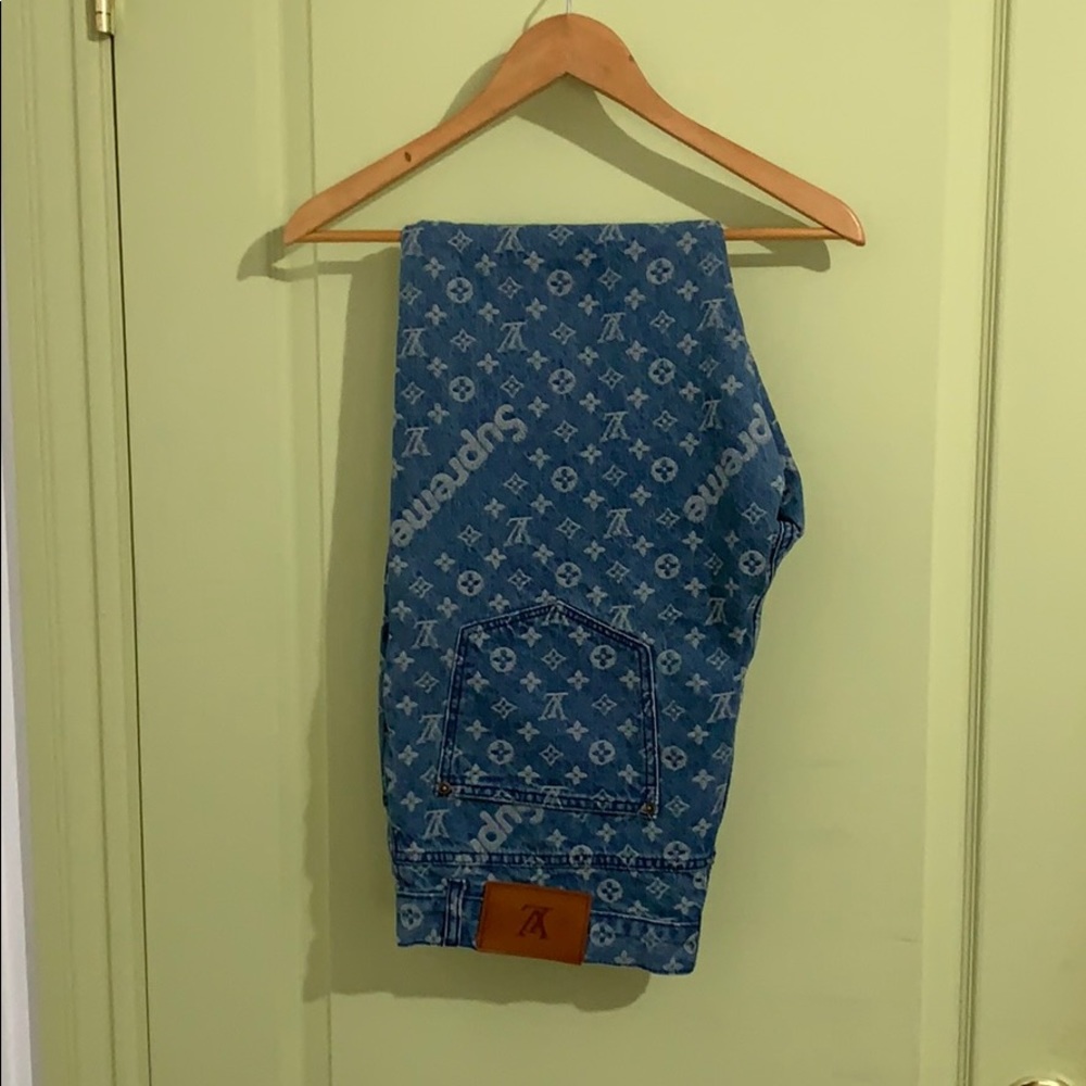 Supreme x Louis Vuitton Jacquard Denim 5-Pocket